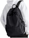 YGR Laptop Backpack for Women and Men, Waterproof Lightweight Travel Daily Rucksack Casual 15.6 inches Computer Bags for College, Black