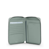 TUMI - Belden Zip-Around Passport Case - Leather Travel Wallet and Organizer - With Document & Passport Holder - Thyme