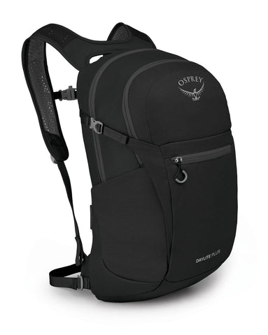 Osprey Daylite Plus Commuter Backpack – Lightweight, Everyday Pack with Laptop Sleeve and Water Bottle Pockets – Ideal for Work, School, and Travel with Versatile Storage Options, Black - backpacks4less.com