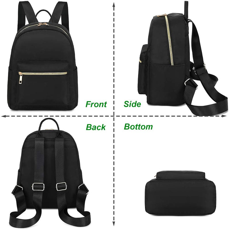 BTOOP Mini Backpack Women Girls 13'' Water-resistant Small Backpack Purse Shoulder Bag for Womens Adult Kids School Travel
