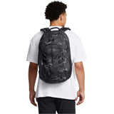 Under Armour Unisex, Hustle 6.0 Pro Backpack (002) Black/Black/Castlerock One Size Fits Most