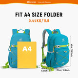 SKYSPER Kids Backpack - 15L Travel Backpacking Small Age 4-6 Ergonomical Design Multi-compartment Breathable Day Pack Preschool Kindergarten Bag