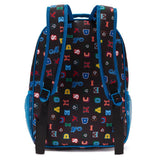 Disney Store Official Mickey Mouse Letters Backpack - Kids Backpack with Embroidered Accents, Adjustable Straps, Zip Compartments & Mesh Pockets, Screen Art Featuring Mickey Mouse
