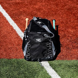 Rawlings | MACH Hyrbid Backpack/Duffle Equipment Bag | Baseball & Softball | Black