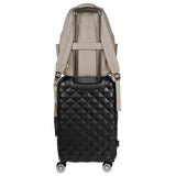 Kenneth Cole REACTION Marley Vegan Pebble Leather Backpack, Taupe, 15" Laptop