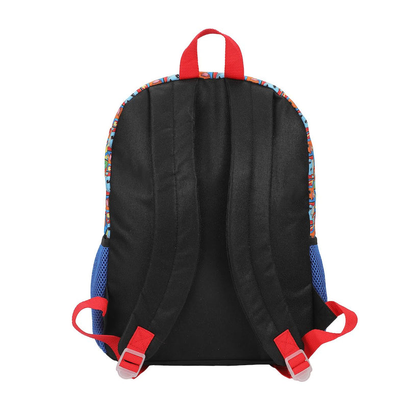 Bioworld Pokemon Poke Balls & Character Print 5-Piece 16" Backpack Set for Boys
