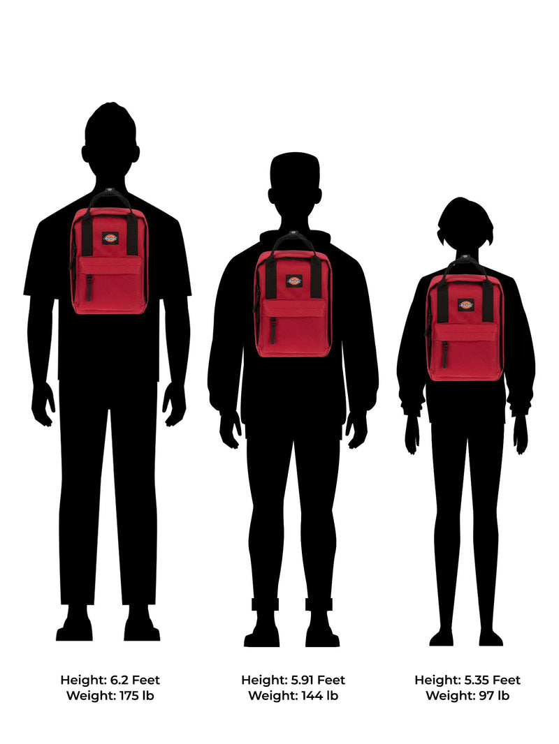 Dickies Brooklyn Mini Backpack, Small Backpack Purse for Men and Women, Travel Shoulder Book Bag (Bloodstone)