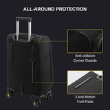 LEVEL8 Softside and Harshell Carry On Luggages with Laptop Compartment