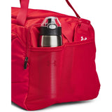 Under Armour Unisex-Adult Undeniable 5.0 Duffle, Red (600)/Metallic Silver, One Size Fits Most