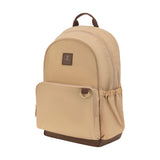 Champion Venice Laptop Backpack in Crinkle Nylon with Padded Adjustable Straps, Water Bottle Pocket for Work, Travel, Commute, Western Khaki, One Size