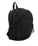 Everest Deluxe Small Backpack, Black, One Size