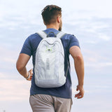 G4Free 24L Lightweight Packable Hiking Backpack Small Sport Travel Daypack Water Resistant for Women Men（White）