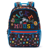 Disney Store Official Mickey Mouse Letters Backpack - Kids Backpack with Embroidered Accents, Adjustable Straps, Zip Compartments & | Backpacks4Less