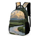 STVNKML Teton Peaks Backpack 16in Schoolbag Fashion Backpacks Travel Bookbags Bags Casual Day Pack