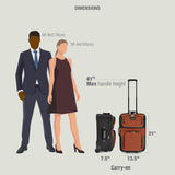 Travel Select Amsterdam Softside Expandable Luggage with Rolling Wheels, Navy, 21-Inch Carry-on