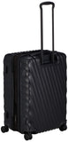 Tumi Suitcase Official Authentic 19 Degree Short Trip Expandable 4 Wheel Packing Case, Black, 26