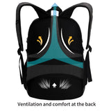 SHRRADOO Anti Theft Laptop Backpack Travel Backpacks with Combination Lock for Women Men High School College Backpack Computer Bag Fits 17 Inch Laptop,Grey