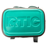 RTIC Soft Cooler 8 Can, Insulated Bag Portable Ice Chest Box for Lunch, Beach, Drink, Beverage, Travel, Camping, Picnic, Car, Trips, Floating Cooler Leak-Proof with Zipper, Seafoam Green
