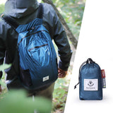 4Monster Hiking Daypack,Water Resistant Lightweight Packable Backpack for Travel Camping Outdoor (Blue, 16L)