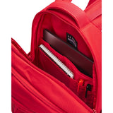 Under Armour Unisex-Adult Hustle 6.0 Backpack, (600) Red/Red/Metallic Silver, One Size Fits Most