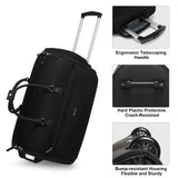 Modoker Rolling Garment Bags, Large Garment Duffle Bag with Wheels, 3 in 1 Garment Suit Luggage Bag for Women Men Business Travel Weekender
