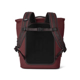 YETI Hopper M12 Backpack Soft Sided Cooler with MagShield Access, Wild Vine Red