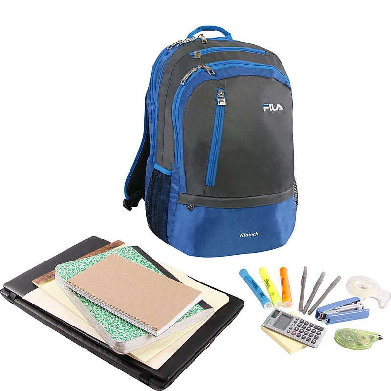 Fila Duel Tablet and Laptop Backpack, Teal