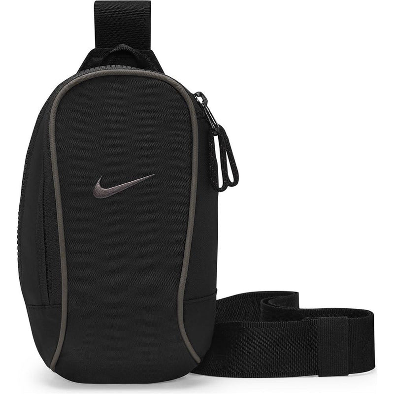 Nike, Unisex, Sportswear Essentials Crossbody Bag (1L), Black/Black/Ironstone, One-Size