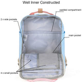 Himawari Girls Vintage Waterproof School Backpack, 14.9" Laptop Backpack for Women (HM-38#)