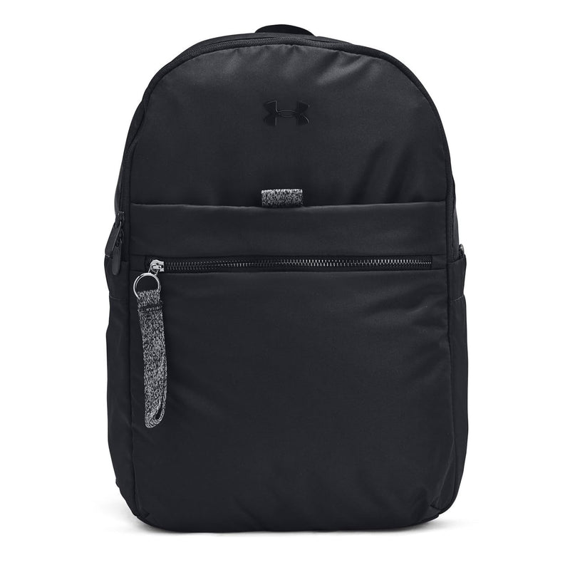 Under Armour, Womens, Studio Campus Backpack, Black/Black/Black, One Size
