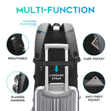 FUTURE AESTHEICS Business Laptop Backpack for Men,Women，15.6 Inch Water Resistant Travel smart Laptop Backpack Carry On Backpack with USB Charging Port，Large Business Work Durable Computer Bag