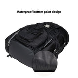 KAUKKO Travel Laptop Backpack Hiking Backpack Travel Camping Bag Outdoor Sports Leisure Daypacks(Black)