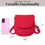 Baggallini Swift Flap Mini Crossbody - 6.3"x7" Lightweight Small Travel Purse with Crossbody Strap and RFID