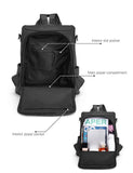 Telena Backpack Purse for Women, PU Leather Anti Theft Travel Purse Shoulder Bags with Tassel Pure Black