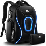 MATEIN 17.3 Inch Gaming Laptop Backpack, Large Gaming Backpack with Tech Pouch, Waterproof Rain Cover, Padded Shoulder Straps, Airlined Approved College Computer Bag for Men