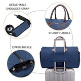 Modoker Convertible Garment Duffel Bag and Tie Case Bag