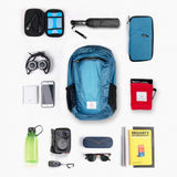 4Monster Hiking Daypack,Water Resistant Lightweight Packable Backpack for Travel Camping Outdoor (Grey, 24L)
