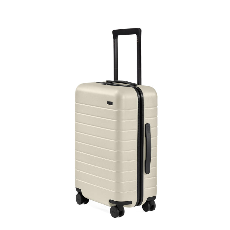 Away Carry-On Luggage, Lightweight Hardside Suitcase with Spinner Wheels, 22 Inch Airline Approved, TSA Lock, Salt White Matte