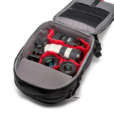 Manfrotto PRO Light Backloader S, Professional Camera Backpack, Top and Rear Access, Double Tripod Attachment, Padded Backpack with Interchangeable Dividers, Black