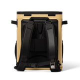 Quiksilver Zipperless Backpack Cooler 30L, Holds 36 Cans, 48 Hour Insulation, Leakproof & Waterproof Design, Heavy Duty TPU, IPX7, Padded Straps, Kangaroo Pockets, Bottle Opener (Cornstalk)