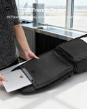 GHERSON Travel Laptop Backpack, TSA Friendly Flight Approved Carry-on Luggage,Water-resistant Lightweight Business Rucksack，Durable Large Weekender Bag Daypack Fits 17.3 Inch Laptop