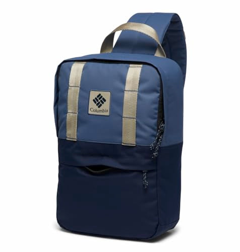 Columbia Unisex Trek 7L Sling Pack, Dark Mountain/Collegiate Navy, One Size