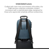 TUMI - Harrison Bradner Backpack - Men's Laptop Bag for Business & Travel - Fits up to 14" Screen - 16.5" X 11.5" X 3.5" - Pavement Bombe Leather