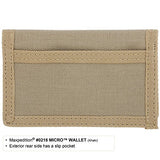 Maxpedition Gear Micro Polyurethane Wallet, Light-weight, Foliage Green small