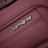 Samsonite Lineate DLX Softside Expandable Luggage with Spinner Wheels, Merlot, Medium Checked