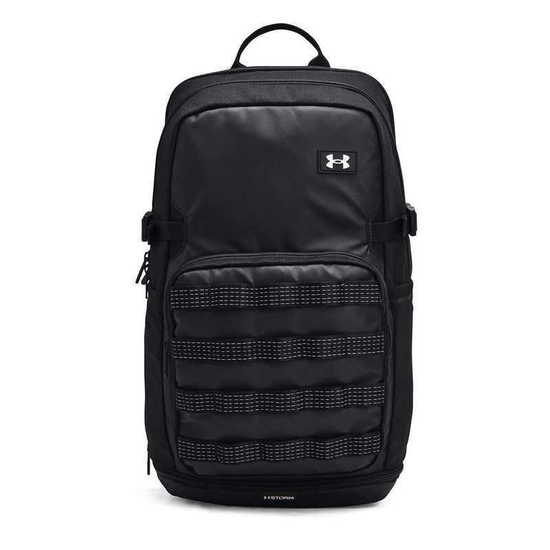 Under Armour UA Triumph Sport Backpack Training Bag, Black / Black / Metallic Silver, Free Size