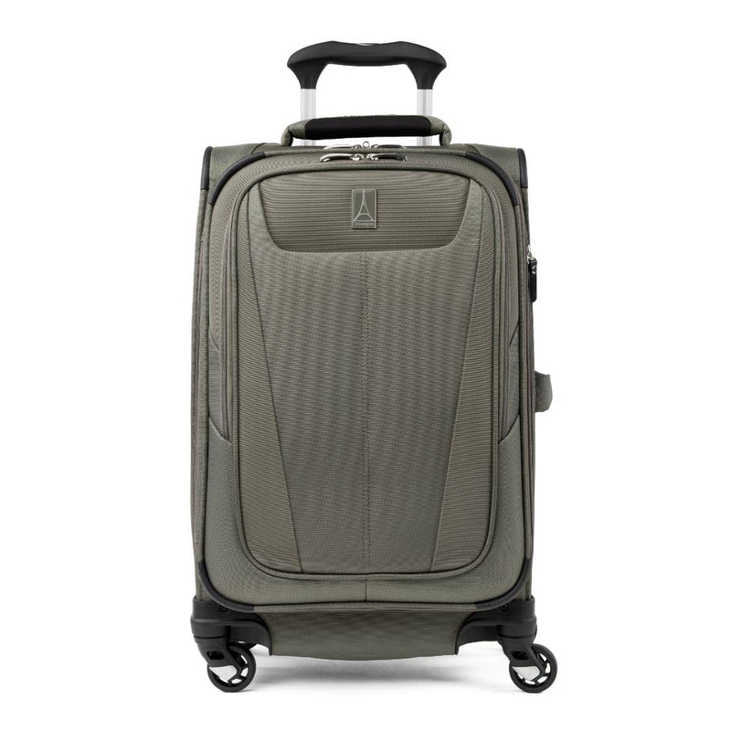 Travelpro Maxlite 5 Softside Expandable Luggage with 4 Spinner Wheels, Lightweight Suitcase, Men and Women, Slate Green, Carry-on 21-Inch