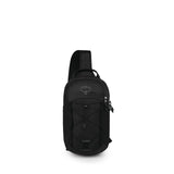 Osprey Quasar Shoulder Sling Bag - Everyday Crossbody Backpack with Laptop Sleeve, Bottle Pocket, & Phone Pocket, Black