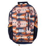 HOOEY Unisex Rockstar Southwestern Print Backpack Navy One Size