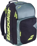Babolat Pure Aero Tennis Backpack (Metallic Grey/Black/Fluo Yellow)